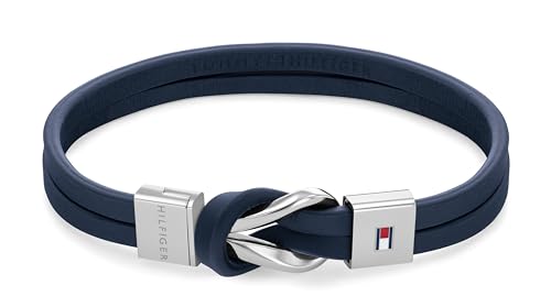 Tommy Hilfiger Jewelry Pulsera de piel para Hombre Azul marino - 2790443