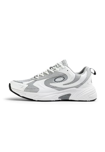 FILA Kreatix, Zapatillas Hombre, White Gray Violet, 43 EU