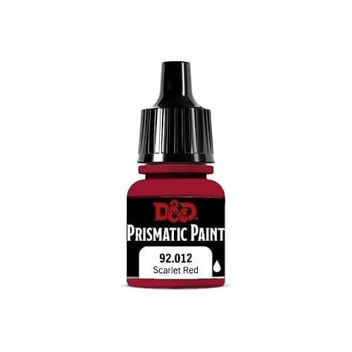 Wizkids Scarlet Red Dungeons And Dragons Prismatic 92.012 Paint,