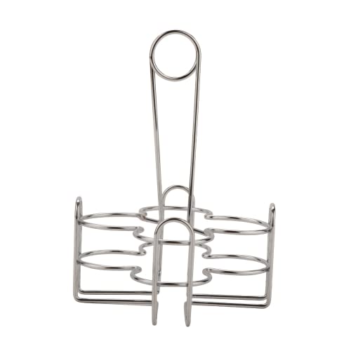 G.E.T. 4-221623 Chrome Compartment Caddy with Loop Handle, 6-1/2