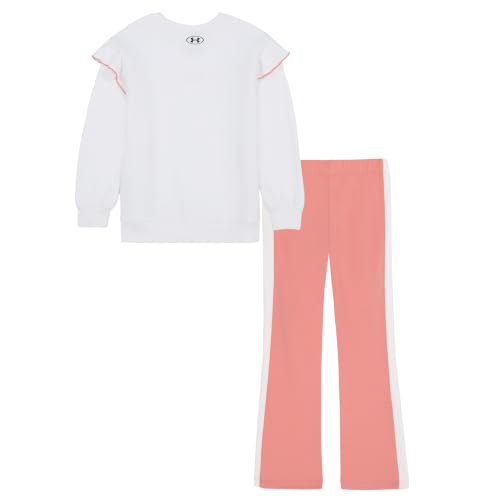 Image of Under Armour Girl's 2-piece Sweatshirt and Leggings Outfit Set