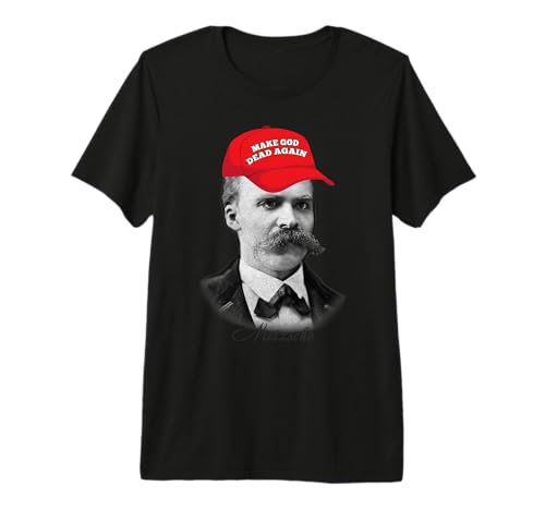 Nietzsche Humor Filosofia T-Shirt Regalo Maglietta Premium
