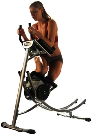 AbCoaster MAX Ab Machine Exercise Equipment For Home Gym, Less St...
