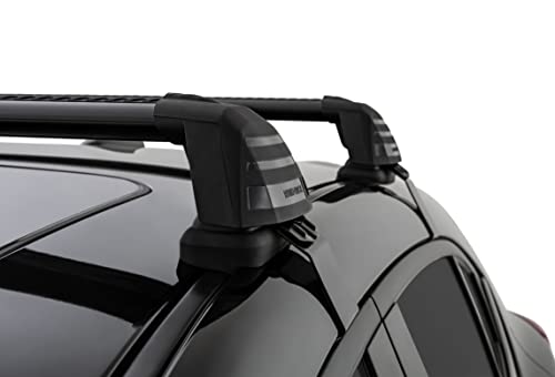 image for Rhino Rack Vortex ROC25 Flush Black 2 Bar Roof Rack RV0540B