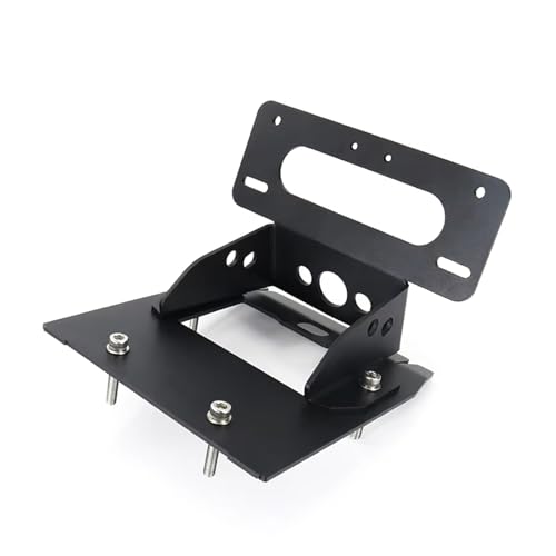 Éliminateur de Garde-Boue Grom MSX125 2017-2020 Support Plaque Noir
