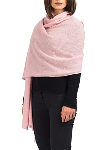Dalle Piane Cashmere - Stole 100% cashmere - Made in Italy, Color: Pink, One size