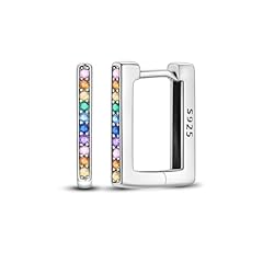 Colorful Rectangle Earrings
