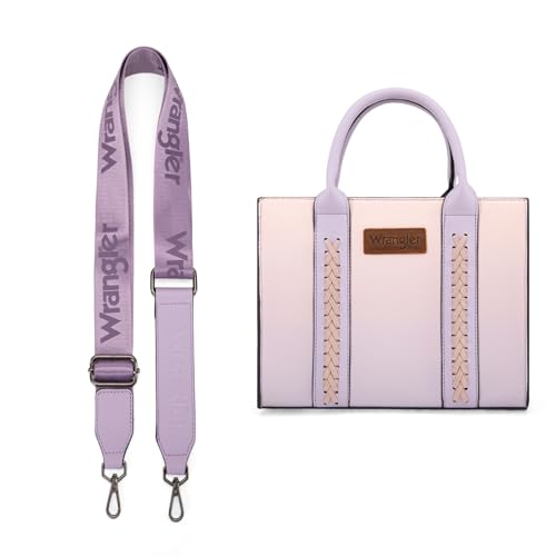Image of Wrangler Tote Bag for Women Designer Satchel Handbags Top-handle Purses with Strap