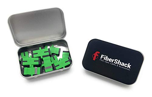 Fibershack -Sc/Apc To Sc/Apc Fiber Coupler Tin - 12 Pack - Single Mode Sc-Apc Fiber Connector. Scapc Fiber Optic Couplers Extend Apc Fiber Cables. 12 X Sm Sx Scapc Fiber Adapters Included #TOP4