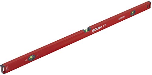 Image of SOLA LSX48 X PRO Aluminum Box Profile Spirit Level with 3 60% Magnified Vials, 48-Inch