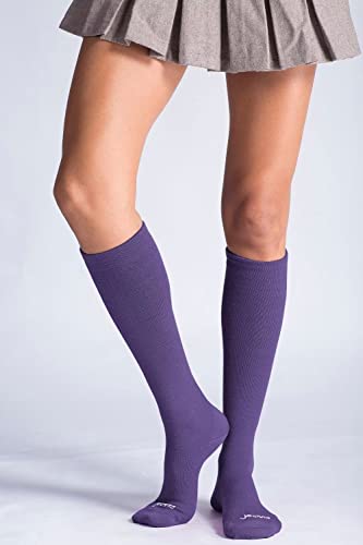 Image of ja vie 80% Merino Wool Ultra Soft 15-20mmHg Graduated Compression Socks for Women & Men