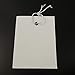 Julie Wang 1000PCS Blank Tags Price Marking Labels Display Hang Cards with Elastic String 1.57x1.18inches (4x3cm)