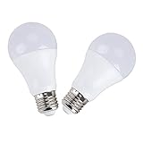 Einfach zu installieren: Passt in jede Standard-E26/27-Lampenfassung oder -Halterung, keine Kabel oder zusätzliche Bewegungserkennungsvorrichtungen erforderlich.