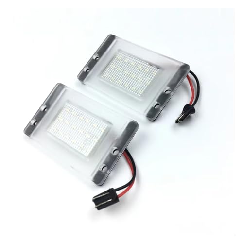 Luz LED matrícula blanca para Volvo 855 1993 a 1997 lámpara trasera