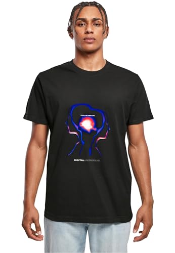 Mister Tee Camiseta Digital Underground para Hombre, Talla M, Color Negro, Negro, M