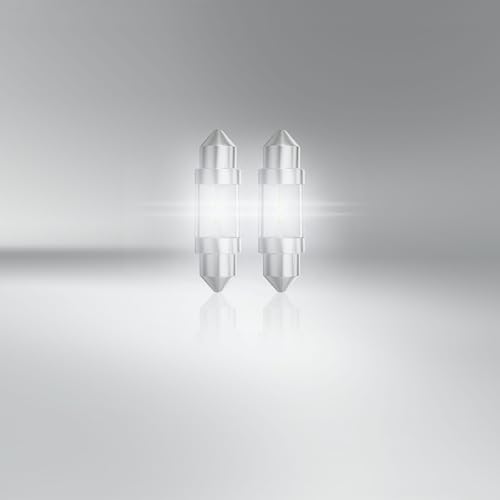 Osram NIGHT BREAKER LED C5W ECE; 6000K, ECE-zugelassene LED-Retrofit-Signallampe, 12V; 2 Lampen