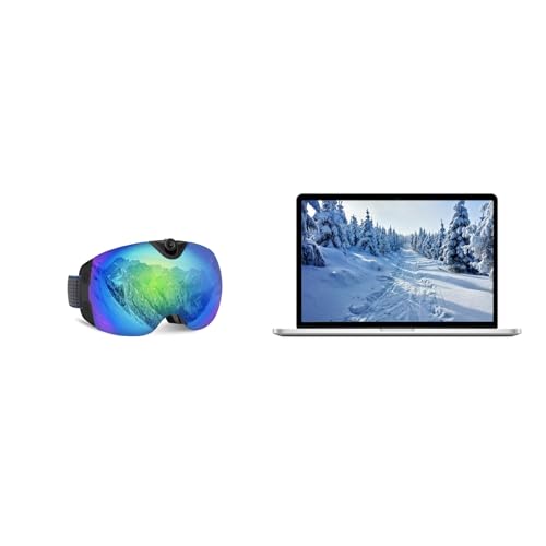Image of OhO 4K Smart Ski Goggles, WiFi Camera Snowboard Goggles with UV Protection, Anti Fog (Men /Women)