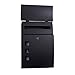Amagabeli Black Wall Mounted Mailbox Large 18
