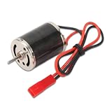 Moteur électrique 370 RC, 24 x 30,5 mm/0,94 x 1,21 po, 31 dents, couple élevé, faible bruit, 7,4 V, 30 000 tr/min, vitesse à vide, pour bateau télécommandé, chenilles RC