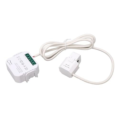 Image of Fafeicy Smart Electricity Meter WiFi Energy Monitor Clamp Real Time Power Consumption Tracking Remote Control for Home Office Energy Management