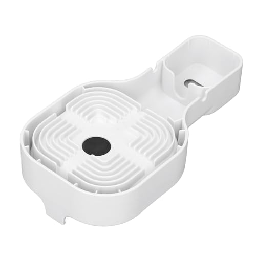 Soporte de Pared de Salida para Soporte de Gestión de Cables sin Perforaciones de Malla Eero, Soporte de Enrutador WiFi para Dormitorios, Baños, Cocinas con Ranura para Cables,