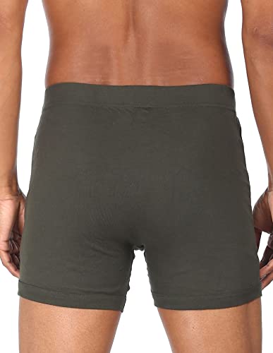 Image of U.S. POLO ASSN. Mens Solid Cotton Mid Rise Trunks - Pack of 2