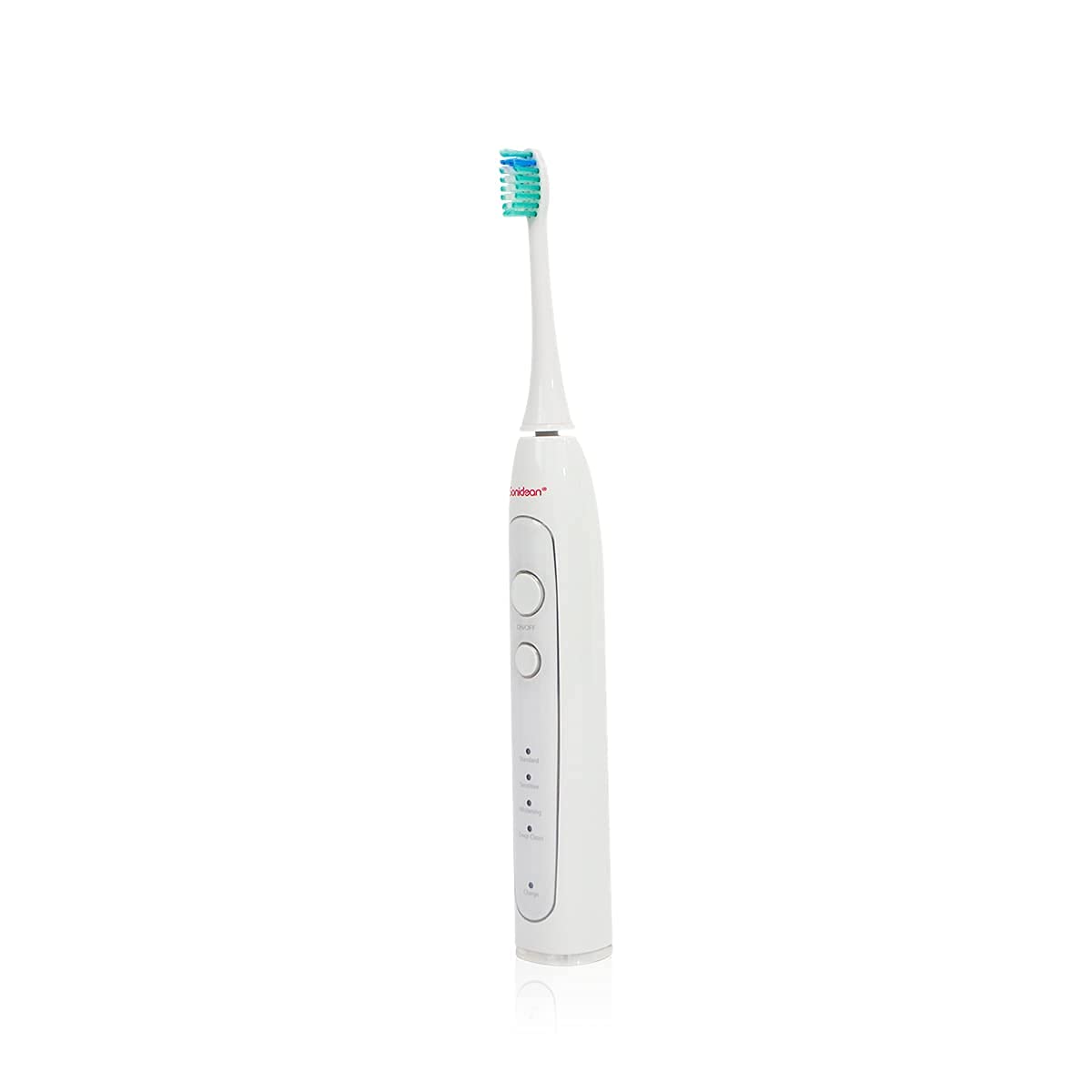 SonicleanPro 4800 Electric Toothbrush for Adults with 12 Brush Heads, Rechargeable, Soft Bristles, White