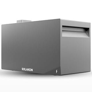 Solakon® ONE Erweiterungsspeicher mit 2,11 kWh Kapazität für Balkonkraftwerk, modulare Erweiterbarkeit auf bis zu insgesamt 6 Einheiten (12,66 kWh)