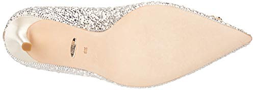 Badgley Mischka Womens Cher Ii Pump, Ivory Satin, 8 Us #TOP3
