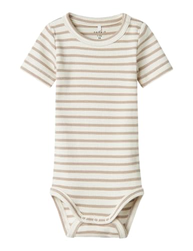Name It Unisex Nbnbani Ss Body Noos, Pure Cashmere, Numeric_92