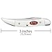 Case Small White Texas Toothpick Pocket Knife