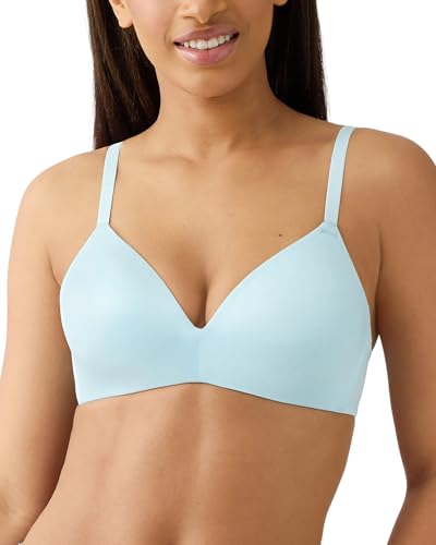 Image of b.tempt'd Womens Future Foundation Lightly Padded Wire Free T-Shirt Bra, 956281, Blue Glow, 34D