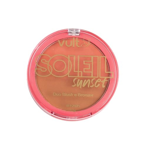 Vult Soleil Sunset Pó Compacto Duo Blush e Bronzer 6g Vult Soleil Sunset Pó Compacto Duo Blush e Bronzer 6g