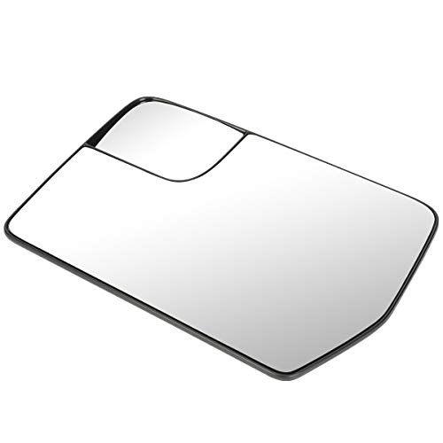 Dna Motoring Oem-Mg-0184 Bl3Z17K707D Oe Style Left Side Mirror Glass With Spotter Mirror Compatible With 2011-2014 F150 #TOP3