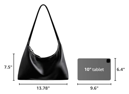 Bolso pequeño de hombro para mujer negro miniatura 3