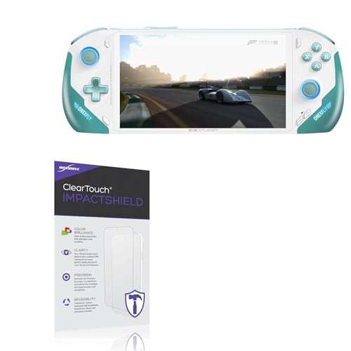BoxWave Screen Protector Compatible with OneXPlayer OneXFly (7 in) - ClearTouch ImpactShield (2-Pack), Impenetrable Screen Protector Flexible Film