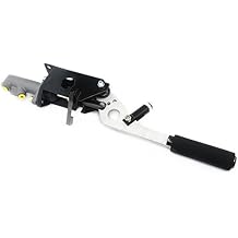 SagaSave Universal Racing Hydraulic Handbrake Drift E-Brake Handle Parking Emergency Brake Gear Lever with Oil Tank Sliver