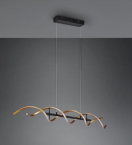 Trio Lighting Lampada A Sospensione Sequence Led, Dimmerabile, Cct, Ottone - 12