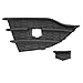 HECASA Front Fog Light Hole Cover Set Compatible with 2013-2016 Ford Escape Replacement for CJ5Z17E810AA CJ5Z17E811AA FO1039124 FO1038124 Bumper Grille Insert Driver & Passenger Side