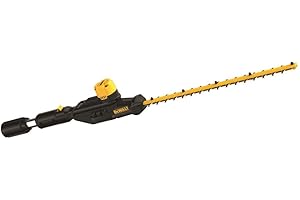 DEWALT DCPH820BH Pole Hedge Trimmer Head for Extended Reach and Convenient Trimming