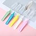 5 Pcs Nose Cleaning Tweezers, 5 Colors Baby Nose Picker with Round Plastic Head for Babys Care Comfortable Effective Noses Picker Tool Baby for Cleaning Ear Canals Nasal Umbilical Dirt