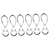 Schneeklampen – eissteigeisen haben ein geringes gewicht und ein tragbares design, wodurch sie einfach zu verwenden, bequem in der tasche zu verstauen und zubehör zum eisangeln sind.