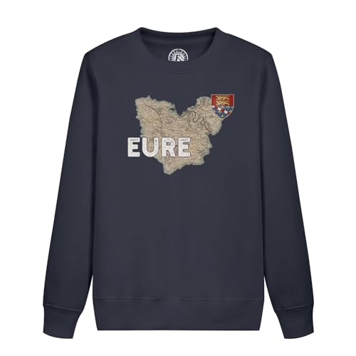 Sweatshirt enfant Eure 27 Evreux vêtement carte ancienne Normandie
