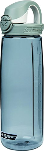 Nalgene Tritan OTF, Smoke w/Gray Cap - 2 Count