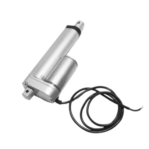 Actuador lineal alta resistencia de 24V CC con motor de 30mm y fuerza de 200N a 45mm/s