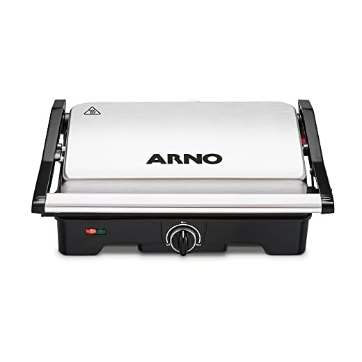 Grill Dual Inox Arno Preto E Inox 110v