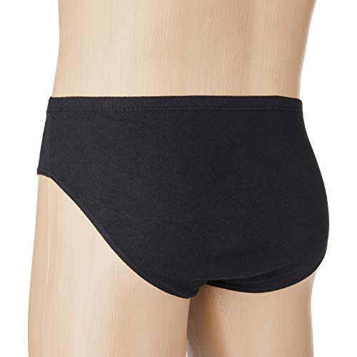 Mash - Cueca Slip 010.04, Masculino, Preto//Branco/Cz01, G