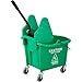 Global Industrial Commercial Mop Bucket and Wringer Combo with Down Press, 38 Quart Capacity, Durable Corrosion-Resistant Polypropylene, 3
