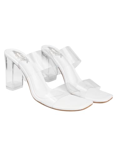 Shoetopia womens Heel-3977 White Heeled Sandal - 6 UK (Heel-3977-White) (B0CVBBP46V) Amazon Price History, Amazon Price Tracker