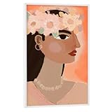 artboxONE Poster mit weiem Rahmen 75x50 cm Abstrakt 